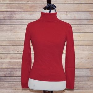 LOFT Women’s Red Tutleneck